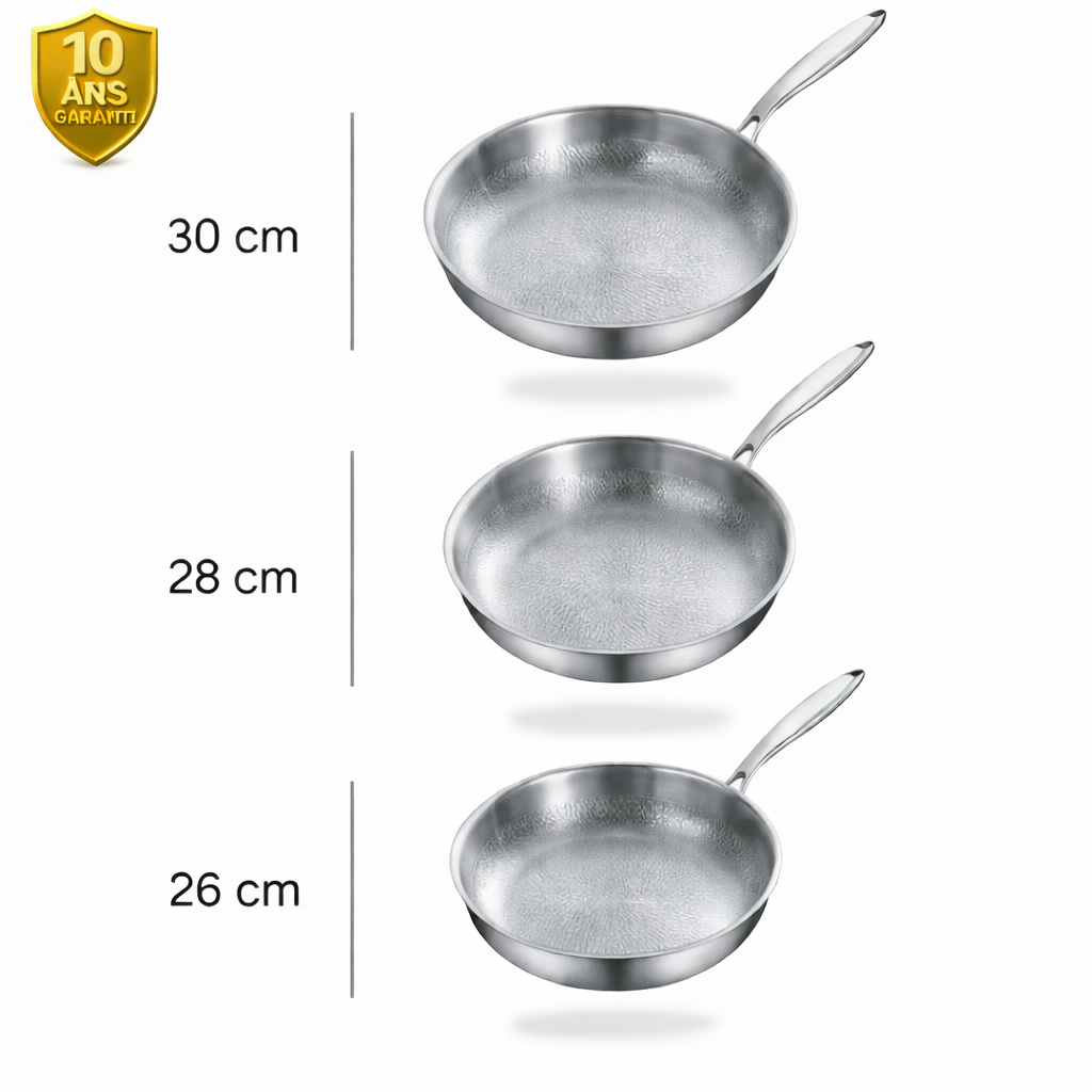 TitanPro™ G5 Poêle en titane pur