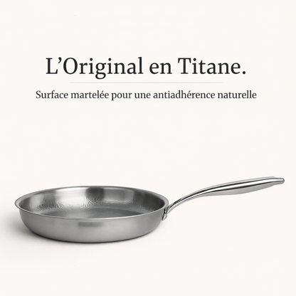 TitanPro™ G5 Poêle en titane pur