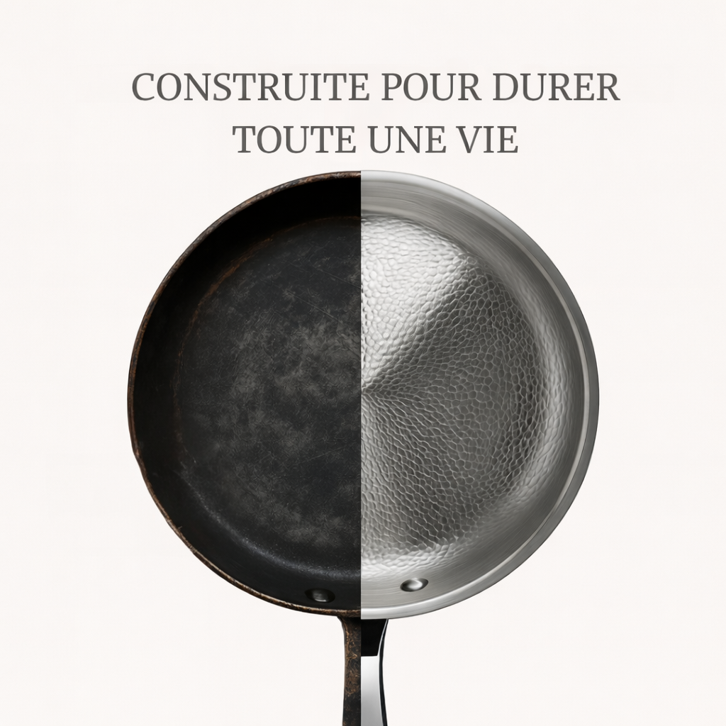 TitanPro™ G5 Poêle en titane pur